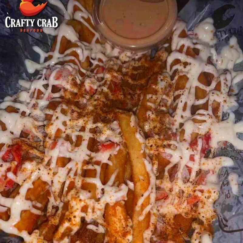 Loaded Crab Fries 